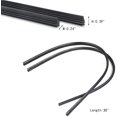 thumbnail image 2 of GHSDFBB Car Wiper Blade 2 Pcs Windshield Wiper Rubber Strip 30" Car Vehicle Insert Rubber Strip Wiper Blade Natural Rubber Boneless Wiper For Car Bus Black (30"), 2 of 7