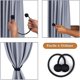 thumbnail image 4 of Posavasos de cuero con protección contra derrames para escritorios de mesa Posavasos de cuero duraderos y antideslizantes que se adaptan al mármol negro y dorado común, 4 of 4