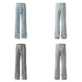 thumbnail image 4 of Mens Straight Leg Jeans with Slight Stretch Washed Denim Durable Everyday Casual Trousers Versatile All Season Wear, 4 of 8
