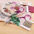 thumbnail image 7 of JubileeYarn Flamingo Embroidery Scissors - Lush, Dewberry, Mint - 3 Total Scissors, 7 of 7