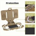 thumbnail image 5 of Placa de Teléfono Molle Portador Tablero de Navegación para Exteriores, Soporte Plegable de Acceso Rápido para Chaleco Soporte para el Pecho Desierto, 5 of 5