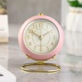 thumbnail image 3 of El nuevo reloj de escritorio de 1 pieza, relojes de mesa pequeños, reloj despertador analógico clásico de mesa para habitación de niños, reloj de escritorio con pilas para dormitorio, sala de est, 3 of 4