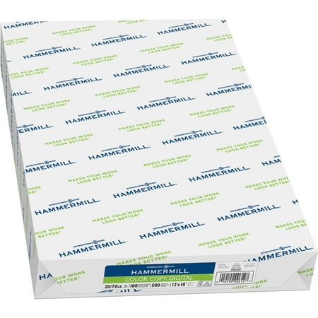 Hammermill, HAM106125, Photo White Surface Color Copy Paper, 500 / Ream, White