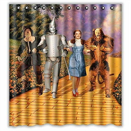 Ganma The Wizard Of Oz Der Zauberer Von Oz Shower Curtain Polyester Fabric Bathroom Shower Curtain 66x72 inches