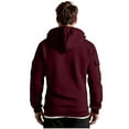 thumbnail image 5 of HAOTAGS Mens Sport Hoodie, Active Long Sleeve Hooded Sweatshirts with Pockets Casual Pullover Top Wine L, 5 of 8