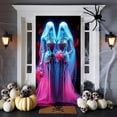 thumbnail image 7 of HOZVOMI Halloween Door Cover Decoration for Festive Holiday Decor, Easy Installation Tapestry for Halloween Parties and Winter Celebrations, 7 of 7
