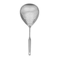 thumbnail image 3 of Cuchara Ranurada Colador de Acero Inoxidable Cucharón para Cocinar Freír en Profundidad Desnatador de Metal Araña con Largo Cocina Casera Colador Cuchara ANGGREK  Otros, 3 of 8