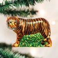 thumbnail image 2 of Old World Christmas Tiger Glass Blown Ornament, 2 of 6