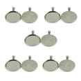 thumbnail image 4 of 20 Unids Componentes BLESIY DIY Pendientes Colgantes bisel Joyas hallazgos Cabochon, 4 of 8