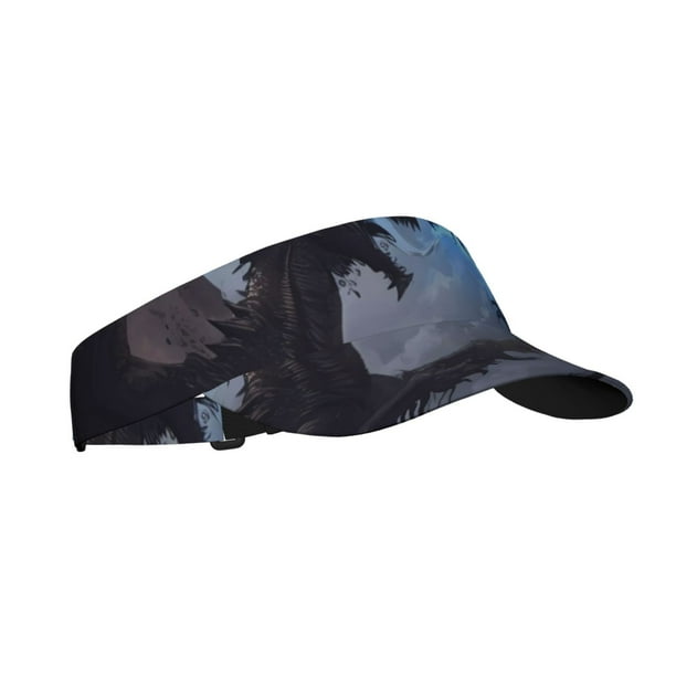 Balery Black And Blue Lightning Dragon Gorra deportiva con visera ajustable para mujer y hombre (talla única)