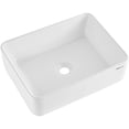 thumbnail image 1 of Lavabo rectangular VEVOR, 48,26 x 37,34 cm, encimera blanca C, 1 of 9