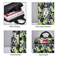 thumbnail image 4 of Naloa Football Print Lightweight DayBackpack Suitable for school, work, shopping, travel, etc., 4 of 5