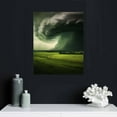 thumbnail image 5 of JEUXUS Storm Wall Art, Tornado Over Open Prairie, Thunderstorm wall art picture, Scenic Storm Cloud Photography Print, Storm Clouds, Thunderstorms, Wall Art, Prints, 5 of 5