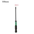 thumbnail image 1 of /4inch Hexagon Screwdriver Bit Quick Change Driver Power Drill Length 100mm H 2.5, 1 of 6