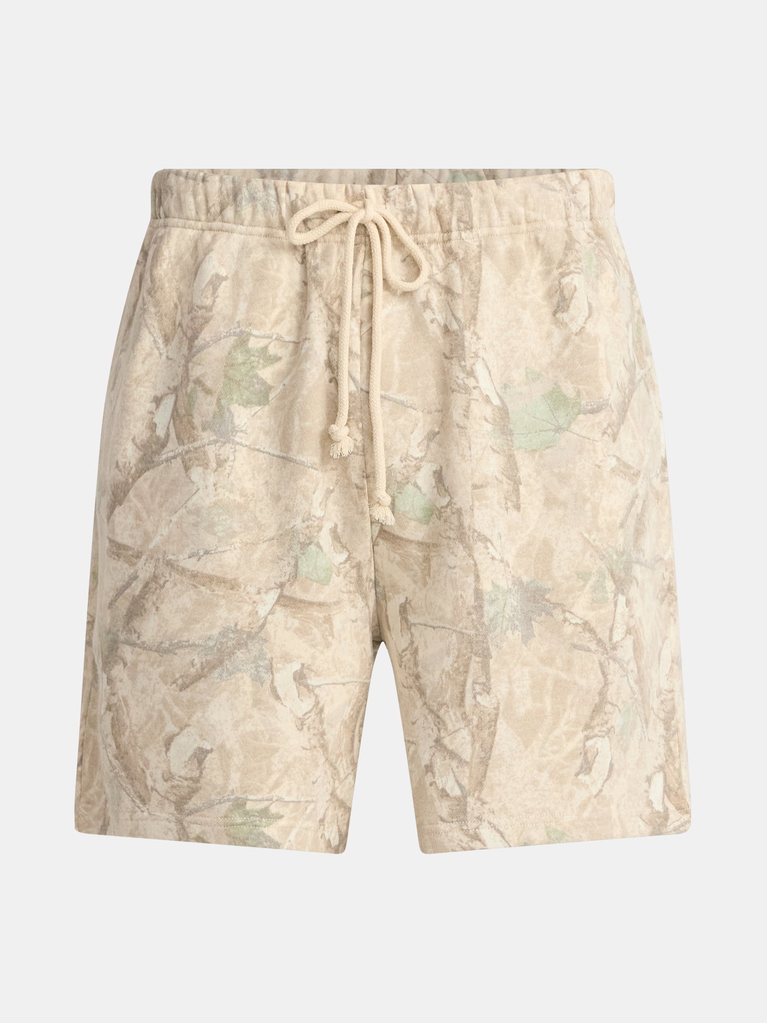 No Boundaries Soft Fleece Jogger Shorts, 6" Inseam, Men's and Big Men's