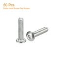 thumbnail image 3 of #6-32x5/8" Button Head Socket Cap Screws, 50 Pack 304 Stainless Steel Screws, 3 of 5