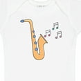 thumbnail image 4 of Inktastic Saxophone Player Music Girls Baby Bodysuit, 4 of 5