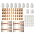 thumbnail image 1 of 120 Piezas de Consumibles para Cortadora de Plasma PT-31 Extendidas, Consumibles para Corte con Soplete de Plasma PT31, 1 of 5