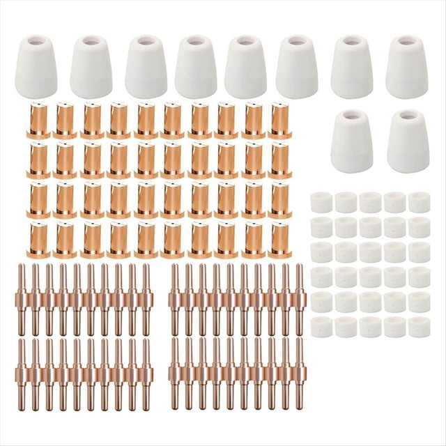 120 Piezas de Consumibles para Cortadora de Plasma PT-31 Extendidas, Consumibles para Corte con Soplete de Plasma PT31