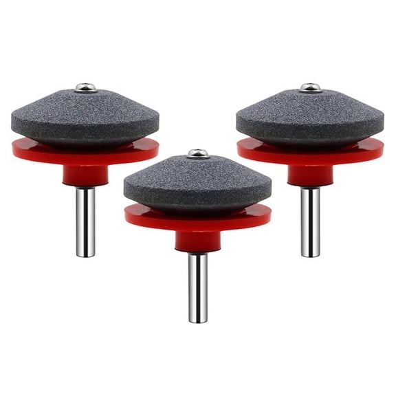 3PCS Lawnmower Dull Blade Sharpener,Lawn Mower Blade Sharpener Tool,Blade Sharpeners,Lawnmower Blade Sharpener Kit