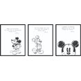 thumbnail image 1 of Mickey Mouse Bedroom Decor - Mickey Mouse Quotes, Mickey Mouse Wall Decor,, 1 of 8