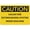 Warning Sign 2, variant on Caution Equipment Starts Automatically Spanish Metal Sign 8"x12" Rust Free Aluminum - Indoor Outdoor Use for Fence Yard, Bilingual Equipment Sign