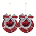 thumbnail image 2 of MesaSe Front Door Party Home Bows Santa Decoration Christmas Bows Decorations Tree Christmas Home Decor, 2 of 6