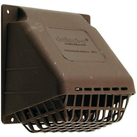 Deflecto Dryer Vent Hood 4 Brown 1 Pack Deflecto Dryer Vent Hood 4 Brown 1 Pack