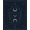 Blue, Pattern 7, variant on Design&I 8'x10' Washable Area Rug Midnight Blue Celestial Design Elegant Moon Phases with Star Accents for King Size Bedroom, Under Bed, Sleek Flatweave Pet Friendly