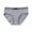 Gray, variant on Loopsun 5 to 16 Years Girls Solid Briefs Breathable Soft Comfortable for Teen Student Daily Underpants Beige, 5-8 Years
