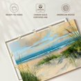 thumbnail image 6 of Elephant Stock Catching The Wind I Wall Art - Horizontal Canvas Wall Art - Living Room Wall Decor - Beach Canvas - Blue And Beige Decor By Sally Swatland - 39" x 26", 6 of 8