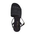 thumbnail image 3 of Sandalia piso Mujer Casual negro Tira ancha con textura Castalia  Casual, 3 of 4