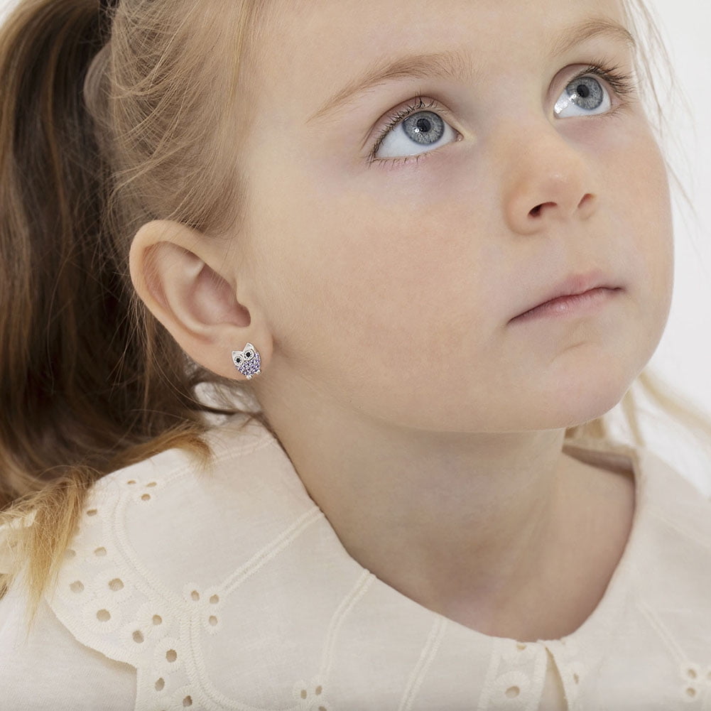 Ear ring for baby girl discount