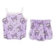 thumbnail image 1 of Pijama Kawaii Sanrio Kuromi de Anime Cinnamoroll con correa de oso de fresa, traje para casa informal a la moda para niños, prendas de vestir exteriores Y2K para niñas, 1 of 4