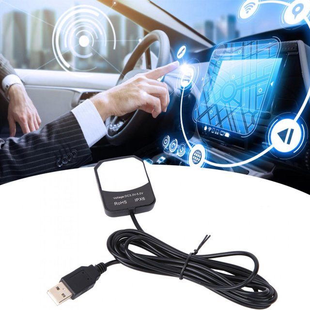 Module GPS, Module d'Antenne GPS, Codage C/A 10HZ Pratique Durable GPS pour Suivi de Véhicule VK-162 DC3.3V-5V Mesure de Distance