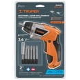 thumbnail image 3 of Destornillador profesional inalámbrico,dos posiciones,3.6V, Truper Truper DESI-36X, 3 of 3