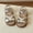 Silver, variant on Girls Metallic Silver Sandals Little Kid Kids Dressy Party Casual Summer Open Toe Non Slip Rubber Sole Adjustable Hook Loop Pearl,Size 22
