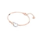 thumbnail image 2 of Pulsera rígida Swarovski Hyperbola para mujer, tono oro rosa, 2 of 9
