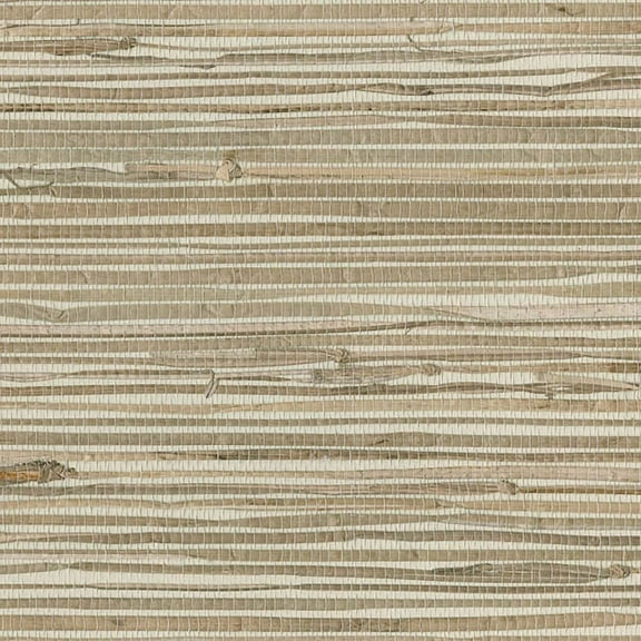 Kenneth James Lok Beige Paper Weave Unpasted Paper Weave Wallpaper, 36-in by 24-ft, 72 sq. ft.