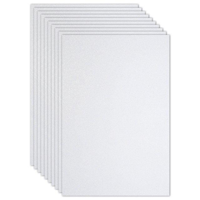 Uxcell 20 Feuilles de Mousse Pailletée 2mm, 16 Pouces x 12 Pouces Papier EVA Marron Scintillant