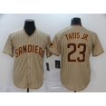 thumbnail image 1 of Baseball Padres Jersey Fan Elite Edition Padres 23# Tatis 13# 2# Copy Player Name Jersey -WEVALLEY, 1 of 2