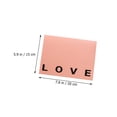 thumbnail image 2 of HEALEEP 2pcs 3d Three-Dimensional Greeting Card Dad Cards Valentine 3d Greeting Card Message Card Paper Pink, 2 of 8