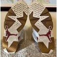 thumbnail image 3 of Ni - ke Ni - ke Air Jordan 6 VI Retro Alternate Hare, 384664-113, White/Red, Men's Size 13, 3 of 5