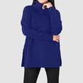 thumbnail image 2 of GEWSEY Womens Long Sleeve Tops Turtleneck Sweatshirt Fall Fashion 2025 Air Essentials Tunic Tops (Sky Blue, XL), 2 of 5