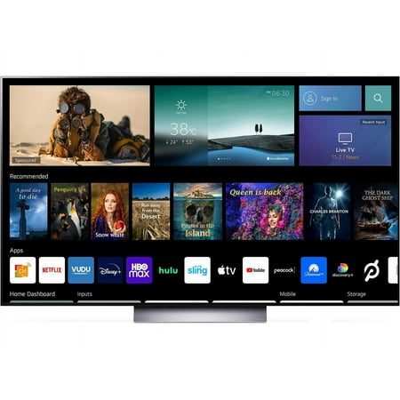 LG 77" Class 4K UHD OLED Web OS Smart TV with Dolby Vision C2 Series OLED77C2PUA