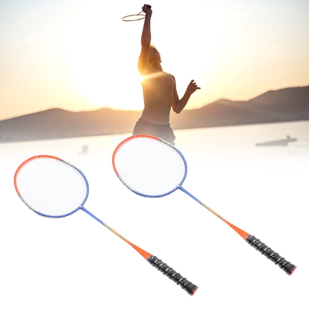 Juego De Raquetas De Bádminton, Raqueta De Bádminton Duradera, Práctica Y Ligera Con Bolsa De Almacenamiento Para Exteriores