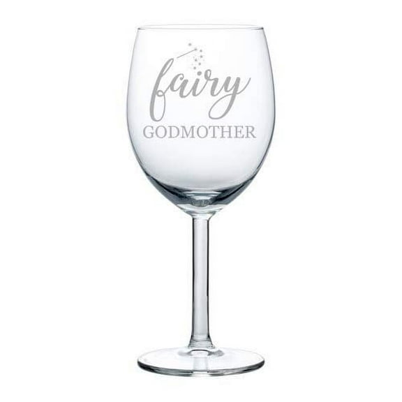 Wine Glass Goblet Fairy Godmother (10 oz)