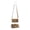 Brown, variant on PU Leather Case Handbag With Hanging Strap, Carrying Handle, Stand And Card Slot, Multi-functional Protective Cover for Phone, Wallet And Daily Small Items Storage