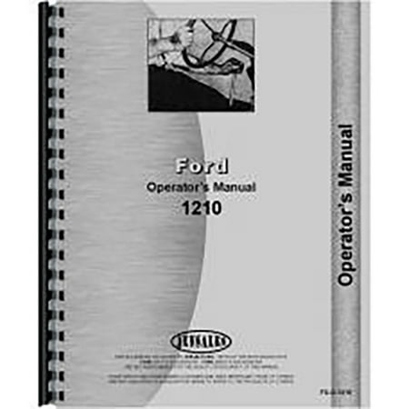 1964 Ford Owners Manual - New Ford 1210 Tractor Operators Manual