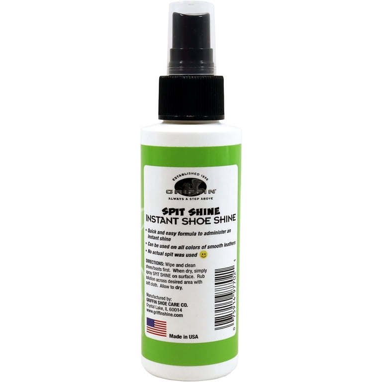 Griffin Shoe Care® Spit Shine Instant Leather Polish for All